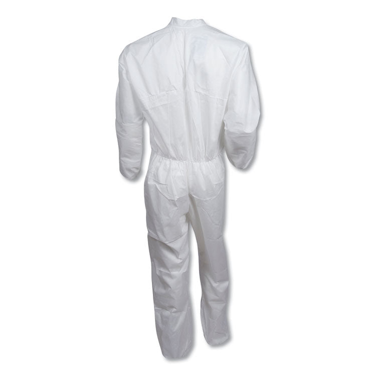 A40 Coveralls, Open Wrists and Ankles, 2X-Large, White