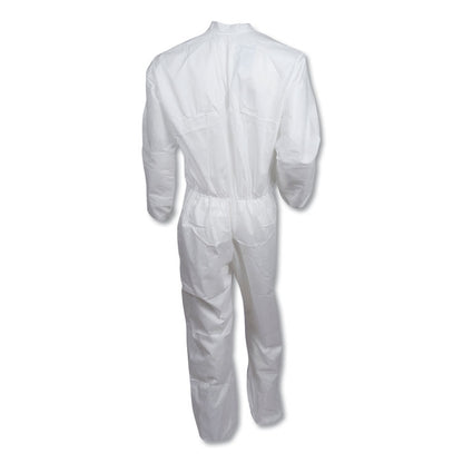 A40 Coveralls, Open Wrists and Ankles, 2X-Large, White