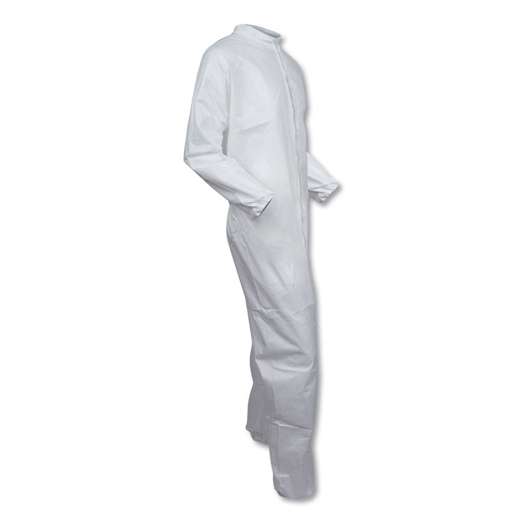 A40 Coveralls, Open Wrists and Ankles, 2X-Large, White