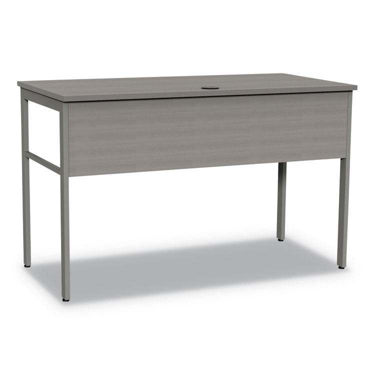 Urban Series Desk Workstation, 47.25" x 23.75" x 29.5", Ash