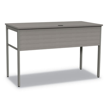 Urban Series Desk Workstation, 47.25" x 23.75" x 29.5", Ash