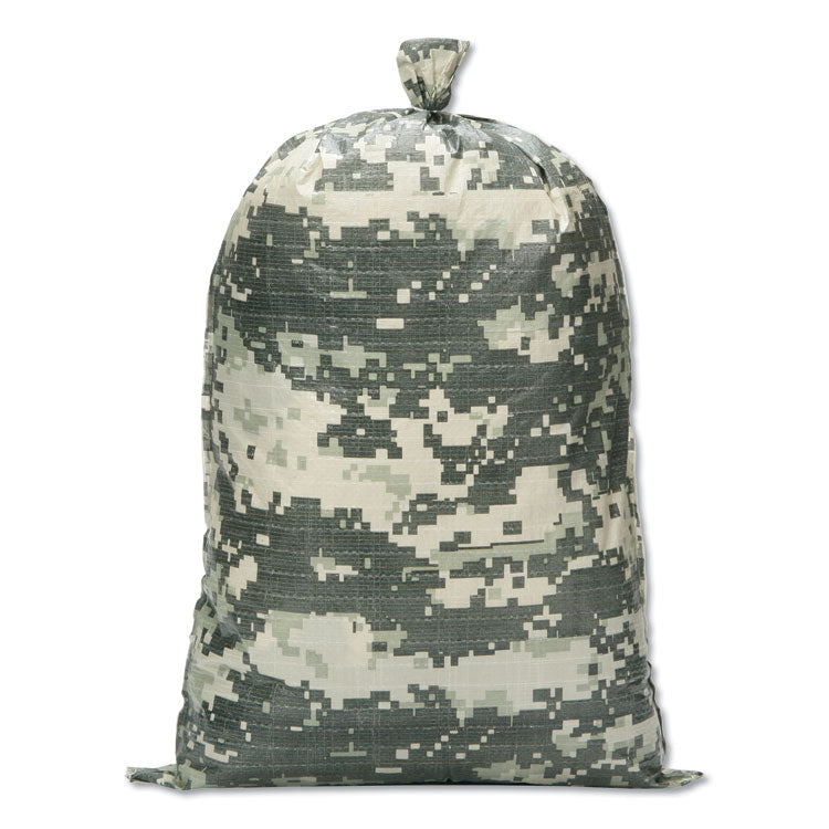 8105015681328, SKILCRAFT Digital Camouflage Sand Bag, 100 Sand Bags