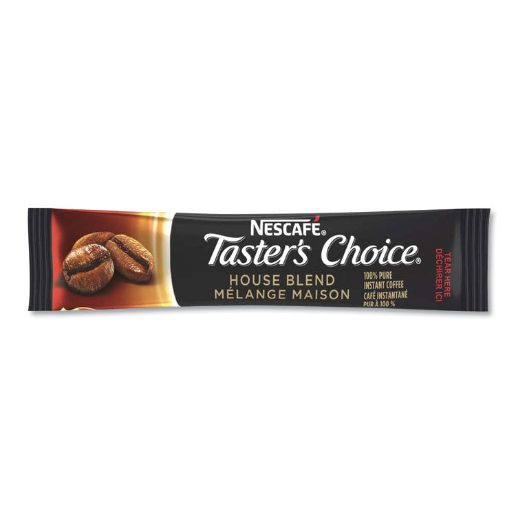Taster's Choice House Blend Instant Coffee, 0.1oz Stick, 6/Box, 12 Boxes/Carton