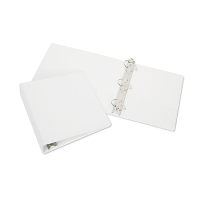 7510013848786, SKILCRAFT Slant D-Ring View Binder, 3 Rings, 1" Capacity, 11 x 8.5, White
