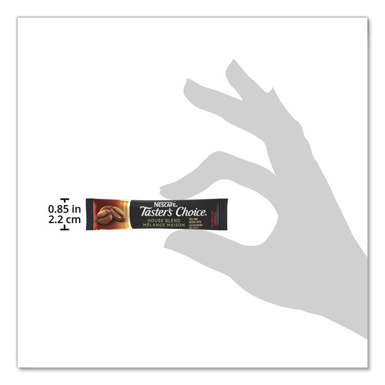 Taster's Choice Stick Pack, House Blend, 0.06 oz, 480/Carton
