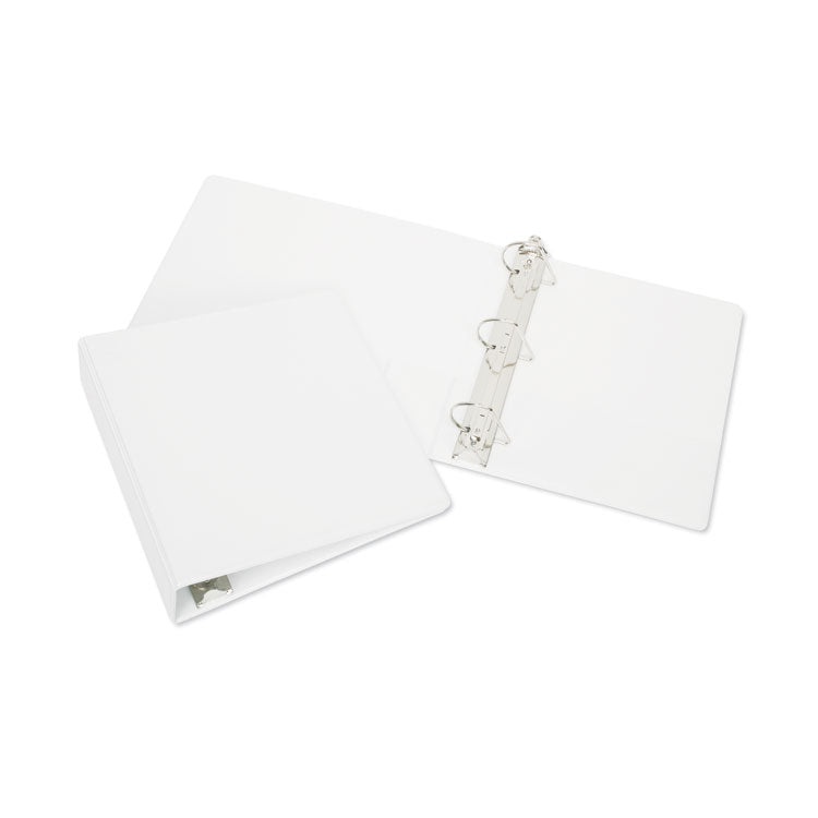7510013848788, SKILCRAFT Slant D-Ring View Binder, 3 Rings, 2" Capacity, 11 x 8.5, White