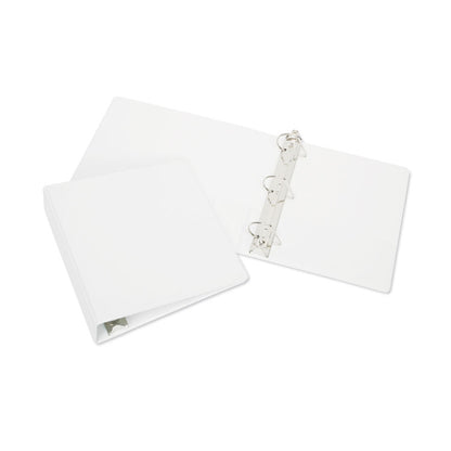 7510013848788, SKILCRAFT Slant D-Ring View Binder, 3 Rings, 2" Capacity, 11 x 8.5, White