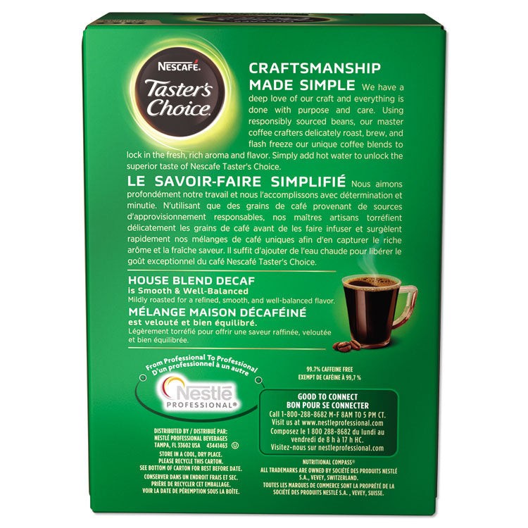 Taster's Choice Stick Pack, Decaf, 0.06 oz, 80/Box