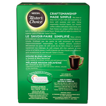 Taster's Choice Stick Pack, Decaf, 0.06 oz, 80/Box