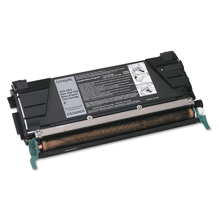C5240KH Return Program High-Yield Toner, 8,000 Page-Yield, Black