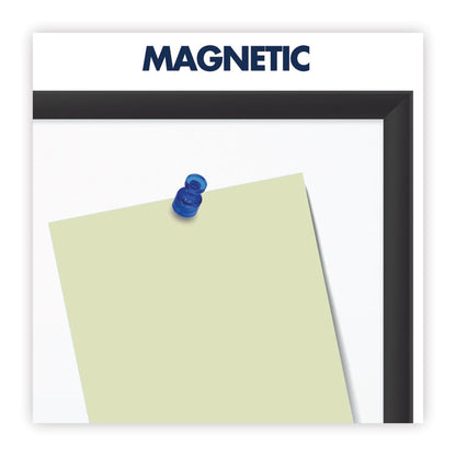 Classic Series Nano-Clean Dry Erase Board, 48" x 36", White Surface, Black Aluminum Frame