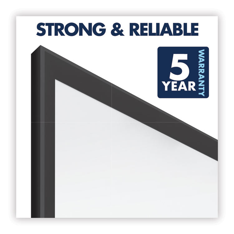 Classic Series Nano-Clean Dry Erase Board, 48" x 36", White Surface, Black Aluminum Frame