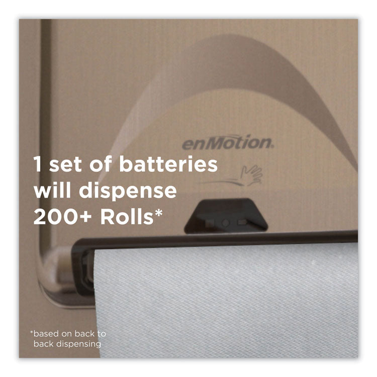 enMotion EPA Compliant Touchless Roll Towels, 8.25" x 700 ft, Brown, 6/Carton