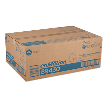 enMotion EPA Compliant Paper Towel, 8.25" x 700 ft, White, 6 Packs/Carton