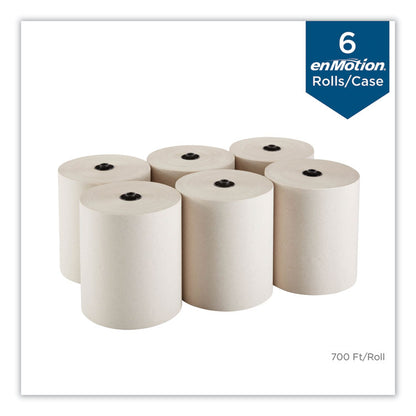 enMotion EPA Compliant Touchless Roll Towels, 8.25" x 700 ft, Brown, 6/Carton