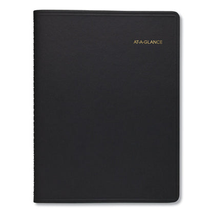 Two-Person Group Daily Appointment Book, 11 x 8, Black Cover, 12-Month (Jan to Dec): 2026