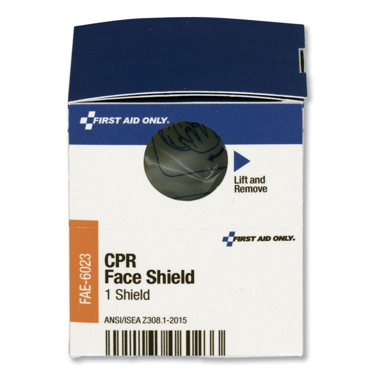 SmartCompliance CPR Face Shield and Breathing Barrier, Plastic, One Size Fits Most