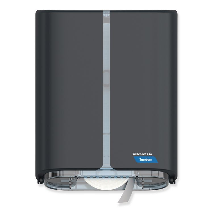 Tandem Single Roll Jumbo Bathroom Tissue Dispenser, 10.75 x 5.56 x 13.72, Gray
