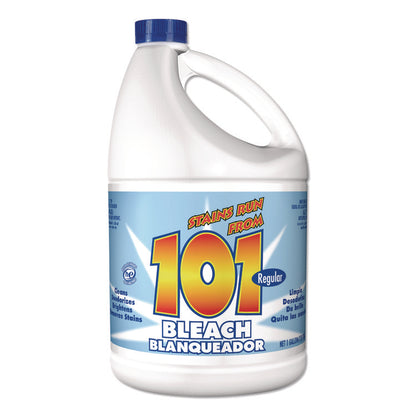 Regular Cleaning Low Strength Bleach, Regular Scent, 1 gal Bottle,  6/Carton