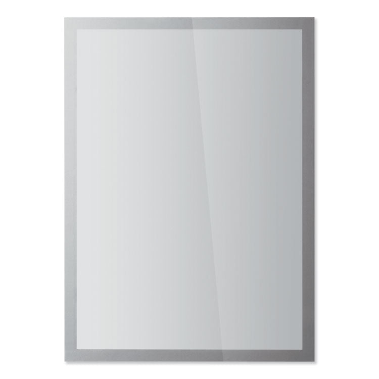 DURAFRAME SUN Sign Holder, 11 x 17, Silver Frame, 2/Pack