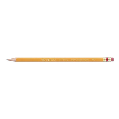 EverStrong #2 Pre-Sharpened Woodcase Pencils, HB (#2), Black Lead, Yellow Barrel, 24/Pack