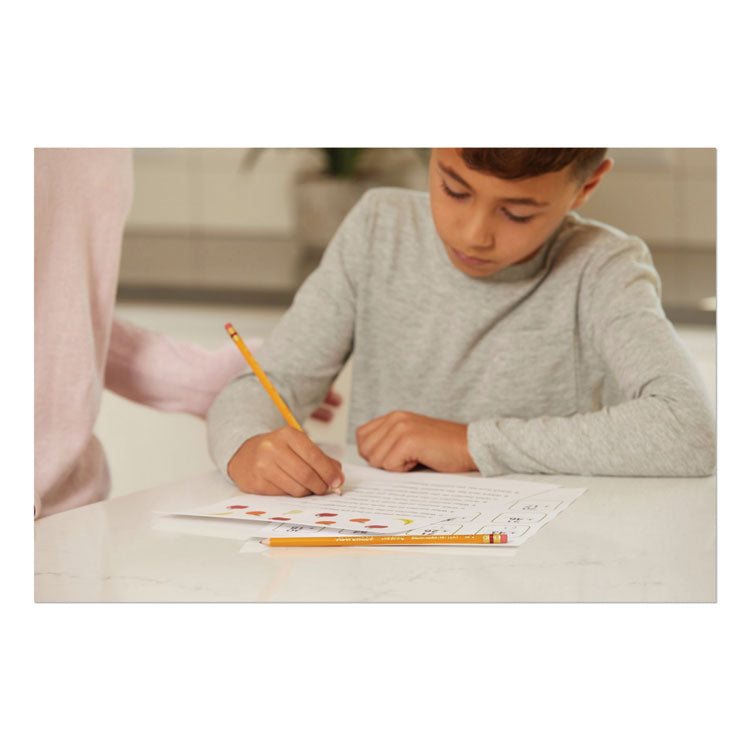EverStrong #2 Pre-Sharpened Woodcase Pencils, HB (#2), Black Lead, Yellow Barrel, 24/Pack