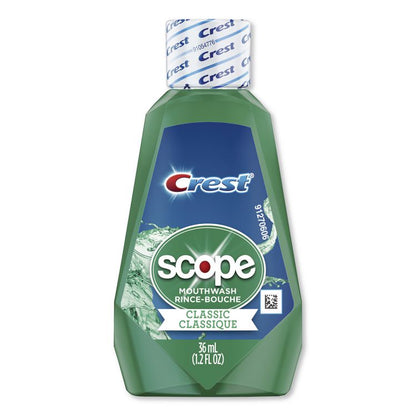 Plus Scope Rinse, Classic Mint Flavor, 36 mL Bottle, 180/Carton