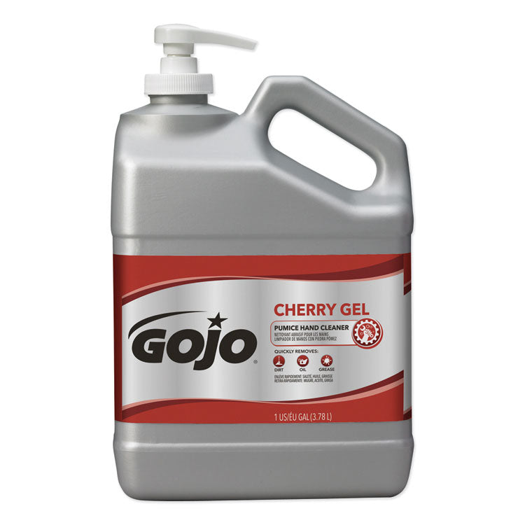 Cherry Gel Pumice Hand Cleaner, Cherry Scent, 1 gal