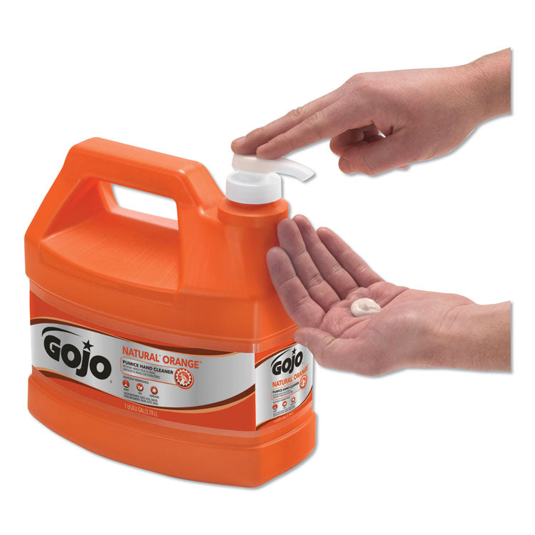 NATURAL ORANGE Pumice Hand Cleaner, Citrus Scent, 1 gal, 4/Carton