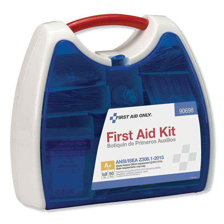 ANSI A+ 2015 ReadyCare First Aid Kit for Up to 50 People, 238 Pieces, Plastic Case