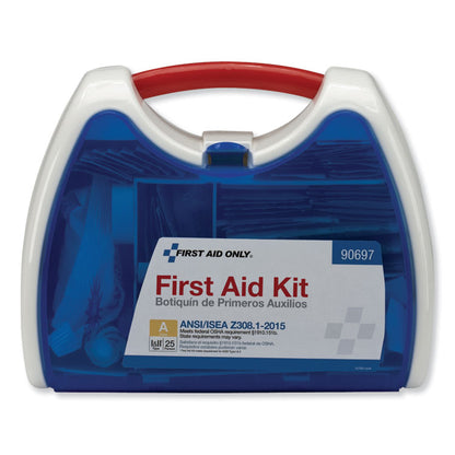 ANSI A+ 2015 ReadyCare First Aid Kit for Up to 25 People, 139 Pieces, Plastic Case