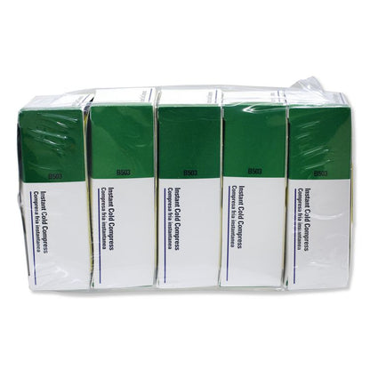 Instant Cold Compress, 5 x 4, 1/Box, 5 Boxes/Pack