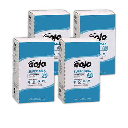 SUPRO MAX Hand Cleaner Refill, Unscented, 2,000 mL, 4/Carton