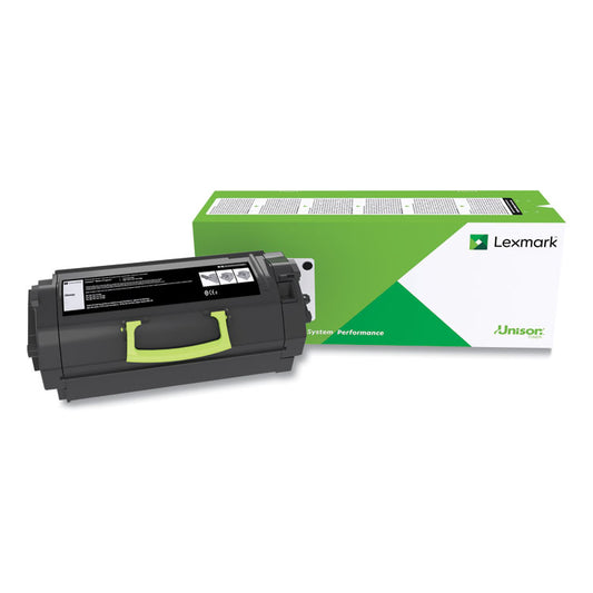 52D0X0N Corporate Return Program Extra High Yield Toner, 45,000 Page-Yield, Black