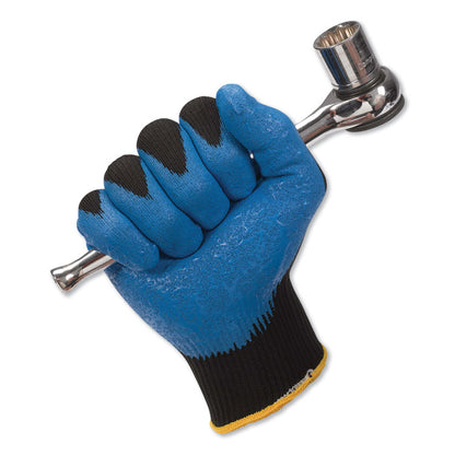G40 Foam NITRILE Coated Gloves, EN388: 3121X, 9.06" Long, Medium (Size 8), Blue/Black, 12 Pairs