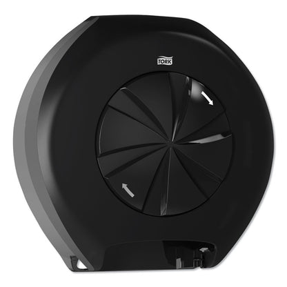 3 Roll Bath Tissue Roll Dispenser for OptiCore, 14.12 x 6.31 x 14.56, Black