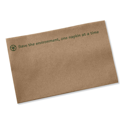 Xpressnap Interfold Dispenser Napkins, 1-Ply, 13 x 8.5, Natural, 500/Pack, 12 Packs/Carton