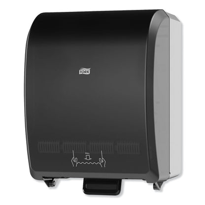 Mechanical Hand Towel Roll Dispenser, H80 System, 12.32 x 9.32 x 15.95, Black