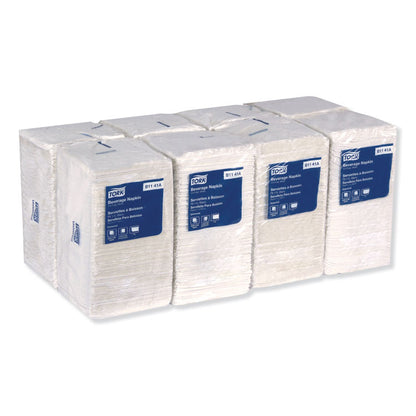 Universal Beverage Napkin, 1-Ply, 9.13 x 9.13, 1/4 Fold, Poly-Pack, White, 4,000/Carton