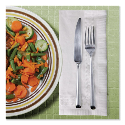 Advanced Dinner Napkins, 2-Ply, 15 x 17, 1/8 Fold, White, 100/PK, 28 PK/CT
