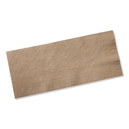 Universal Dinner Napkins, 1-Ply, 15 x 17, Natural Brown, 250/Pack, 12 Pack/Carton