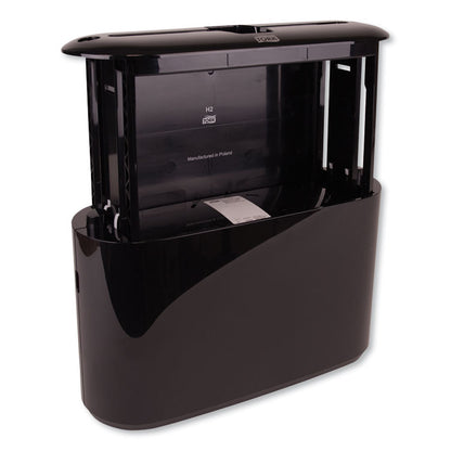 Xpress Countertop Towel Dispenser, 12.68 x 4.56 x 7.92, Black
