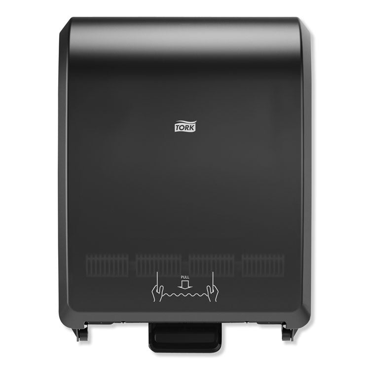 Mechanical Hand Towel Roll Dispenser, H80 System, 12.32 x 9.32 x 15.95, Black
