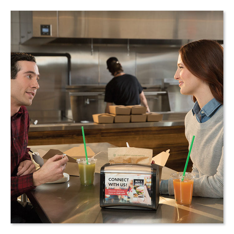 Xpressnap Interfold Dispenser Napkins, 1-Ply, 13 x 8.5, Natural, 500/Pack, 12 Packs/Carton