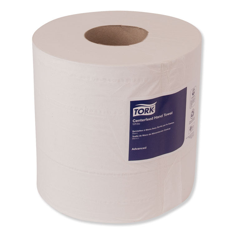 Centerfeed Hand Towel, 2-Ply, 7.6 x 11.8, White, 600/Roll, 6 Rolls/Carton