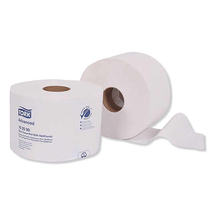 Advanced Bath Tissue Roll with OptiCore, Septic Safe, 2-Ply, White, 865 Sheets/Roll, 36 Rolls/Carton