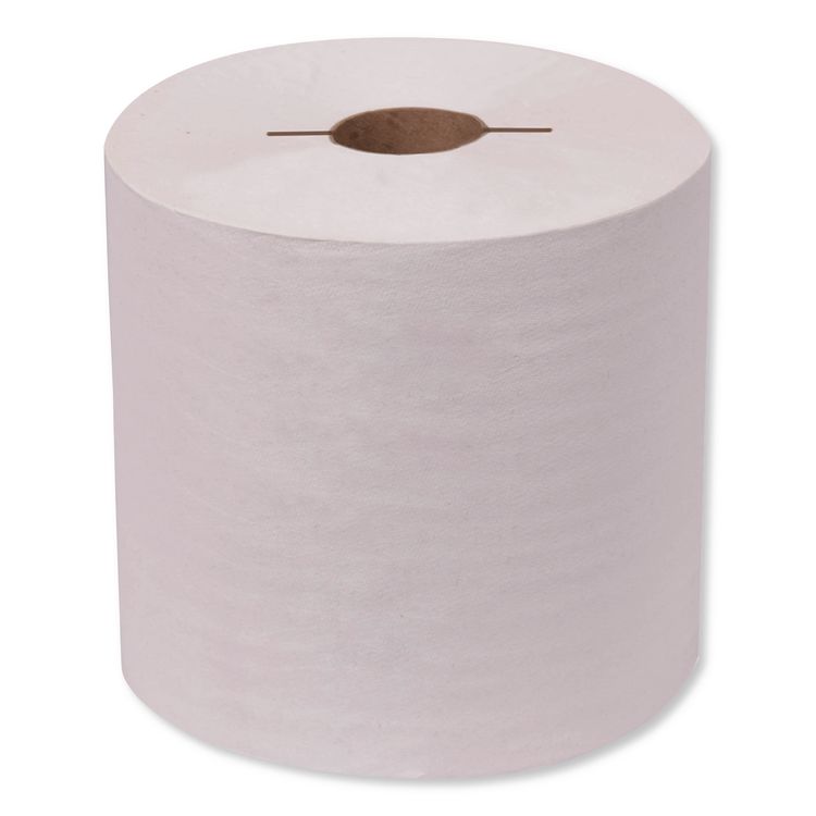 Universal Hand Towel Roll, Notched, 1-Ply, 7.5 x 10, Natural White, 960/Roll, 6/Carton