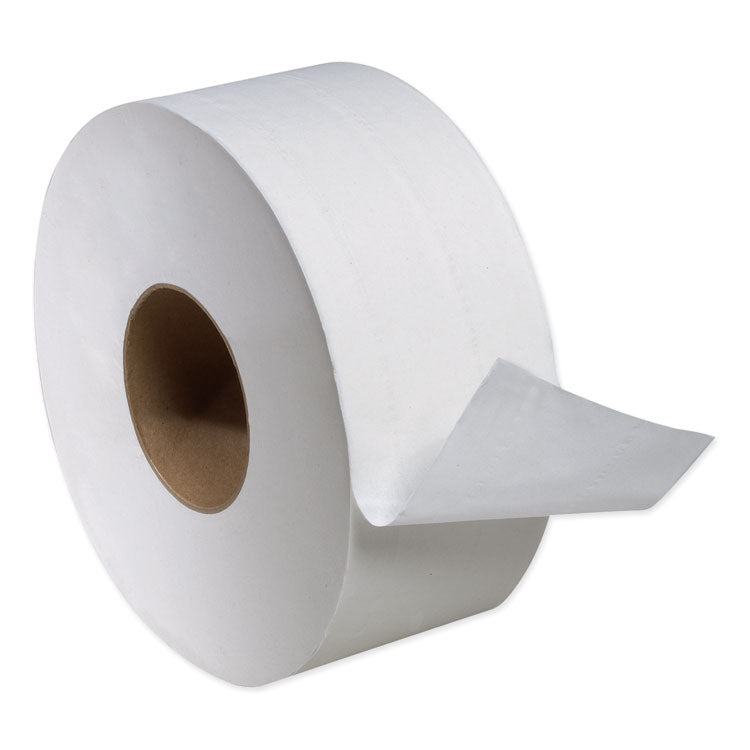 Universal Jumbo Bath Tissue, Septic Safe, 2-Ply, 3.48" x 1,000 ft, White, 12 Rolls/Carton