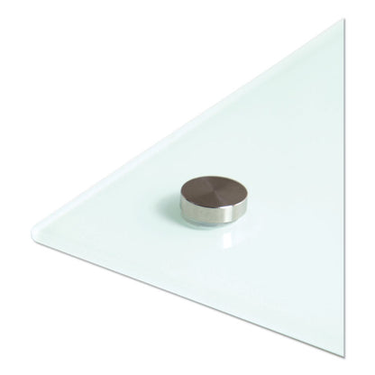 Magnetic Glass Dry Erase Board Value Pack, 36" x 36" (Actual Size: 35" x 35"), Frosted White Surface