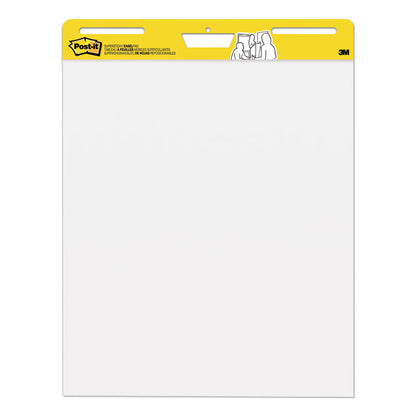 Vertical-Orientation Self-Stick Easel Pads, Unruled, (30) White 25" x 30" Sheets, 2/Carton